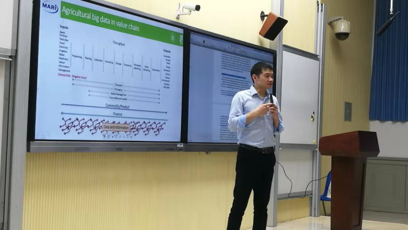 华中农业大学熊航教授应邀为我院师生做学术讲座