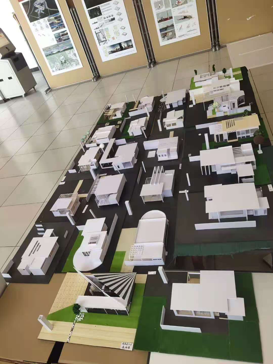 学生作品大一设计作业模型展示